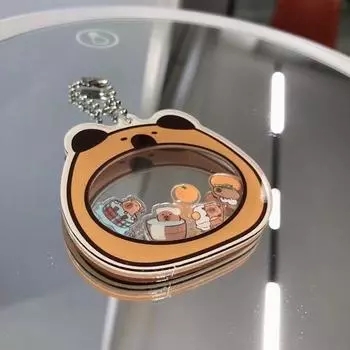 Капибара, милый кулон-рокер, брелок, акриловая красивая пара, модель в подарок для хороших друзей