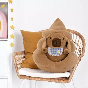 Капибара плюшевая игрушка кукла украшения для дома подарок на день рождения коллекционная смешная удобная