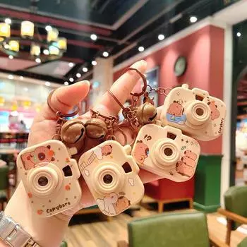 Капибара проекционная камера брелок мультфильм кавайный мини камера брелок подвесное украшение рюкзак кулон