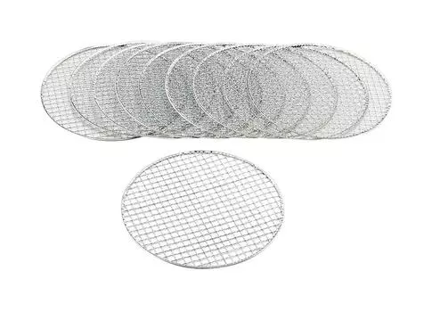 Капитан Олень Ичибан на гриле на углях, универсальный круглый гриль Ами 280 мм, 10 шт. M-6577