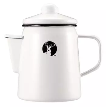 Капитан Олень (КАПИТАН ОЛЕНЬ) Чайник Чайник эмалированный Чайник Белый UH-523