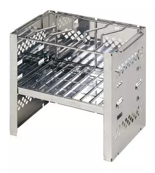 Капитан Олень (КАПИТАН ОЛЕНЬ) Печь для барбекю, костровая подставка 3 в 1, складной гриль Kamado Smart Grill B5, тип с сумкой, 3 уровня, регулируемый, ширина 255 x глубина