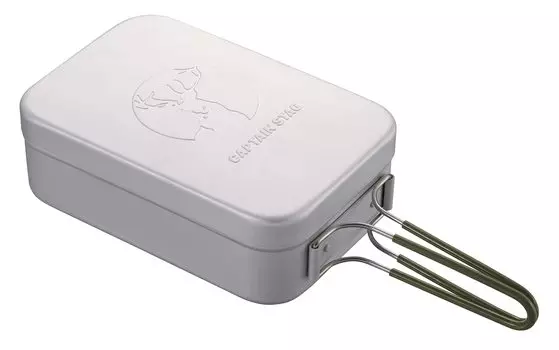 Капитан Олень (КАПИТАН ОЛЕНЬ) Плита квадратная алюминиевая Mestin L Size 2 Go With Scale All Anoded UH-4115