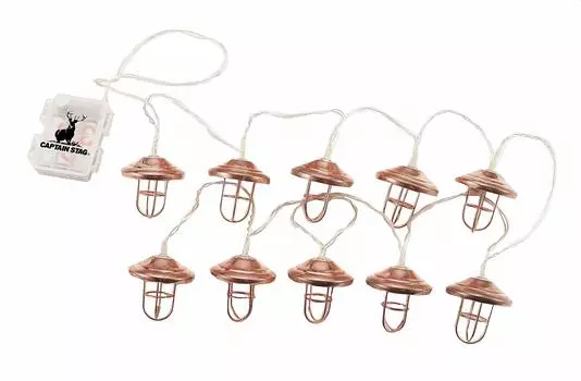 Капитан Олень (КАПИТАН ОЛЕНЬ) Светодиодный светильник Светодиодный декоративный светильник 10 ламп Общая длина 3,3 м [Постоянное освещение: приблизительно. 30 часов] Лампа UK-4053