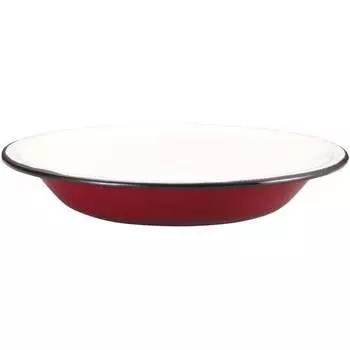 Капитан Олень Капитан Олень Uh 0508 [эмалевая тарелка 22см красная]