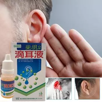 Капли для очистки ушной серы, средство от звона в ушах, для снятия звона в ушах, 10 г