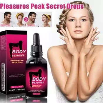 Капли уменьшают боль, улучшают смазку, активируют возбуждение, усиливают желание и улучшают удовлетворение.30 мл One Size