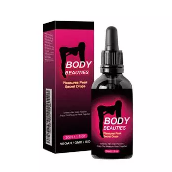 Капли Уменьшают боль Улучшают смазку Активируют возбуждение Увеличивают желание и улучшают удовлетворение.30 мл One Size