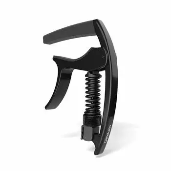 Каподастр Tast для электрогитары One Touch Type NS Capo Black D Addario Guitar/Acoustic Tri-Action PW-CP-09 [] чёрный