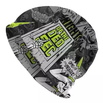 Капот Dedsec Вязаная шапка Cool Street Watch Dogs 2 Marcus Holloway Hacking Game Skullies Шапки Шапка Унисекс Женская кепка двойного назначения One Size