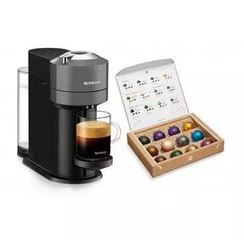 Капсульная кофемашина DELONGHI Nespresso Vertuo Next ENV 120.GY Szary