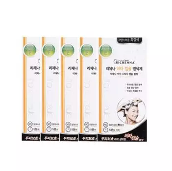 Капсульная краска для волос Richenna Easy Speedy Vita [краска типа шампуня] 5 шт. (В тюбике) - 2 цвета 1. Soft Brown