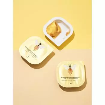 Капсульная маска Vt ProGlos Gold 7,5 г, упаковка из 3 шт.