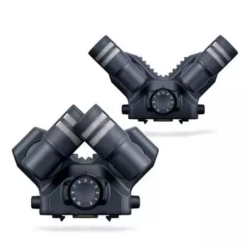 Капсюль стереомикрофона ZOOM XY-AB Метод для H8/Q8n-4K Черный XAH-8