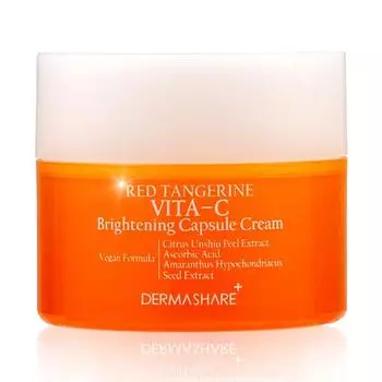 Капсулы Dermashare Vegan Vitacy Brightening Cream с красным ароматом 50 мл, 1 шт.