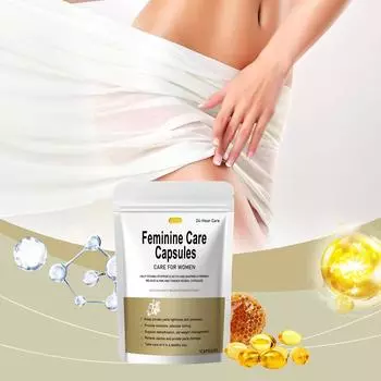 Капсулы для женского ухода Нежный и увлажняющий уход за женской кожей Капсулы для ежедневного ухода за телом 1 мл One Size