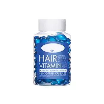 Капсулы масла для ухода за волосами Волосы гладкие и свисающие 60 капсул увлажняющего масла для ухода за волосами 30 мл One Size синий