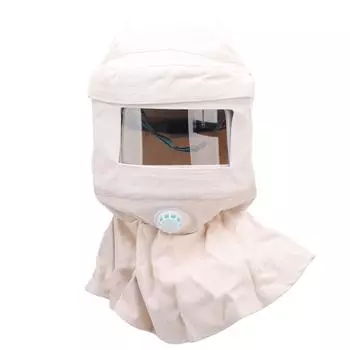 Капюшон для пескоструйной обработки, прочный, пыленепроницаемый, вентилируемый, для пескоструйной обработки, для покраски камня