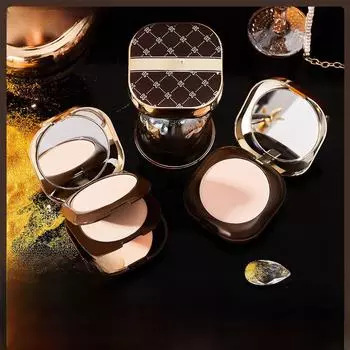 Kaqili Light-Sensitive Soft Yarn Двухслойная воздушная пудра-консилер для сухой кожи - нелипкая, стойкая жидкая основа без снятия макияжа 1# natural color слоновая кость/белый