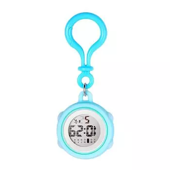 карабин часы брелок часы цифровые кремниевые: клип-часы секундомер календарь будильник водонепроницаемые карманные часы Модные - альпинизм