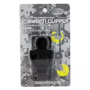 Карабин Daiichi Seiko MC Multi Clipper черный для рыбалки