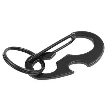 Карабин для скалолазания, открывалка для бутылок, пряжка, брелок, кольцо, инструменты QDE