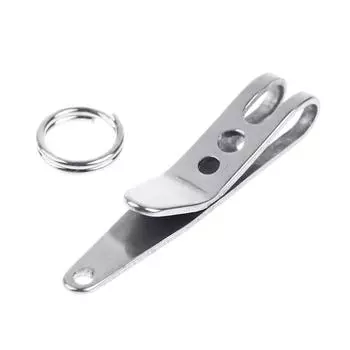 Карабин из нержавеющей стали с кольцом для сумки Edc, подвесной зажим с ключом, инструмент для отдыха на природе