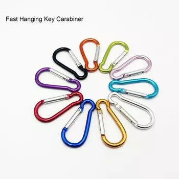 Карабин Легкий прочный несущий карабин из алюминиевого сплава Зажим для карабина Карабин в форме тыквы Пряжка для скалолазания Аксессуары для улицы