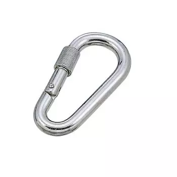 Карабин MM Mizumoto Machinery SUS304 из нержавеющей стали баклажанового типа NK-6