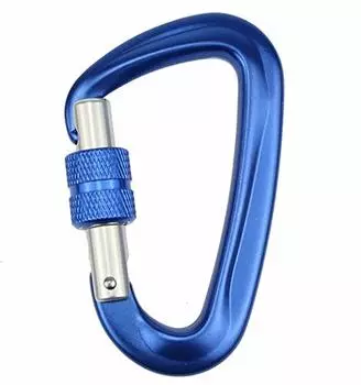 Карабин новый выпуск блокируемый карабин 12 кН стропа альпинистская кнопка сертификация CE карабин для скалолазания ультра легкий 27 г канат для обучения работе на высоте