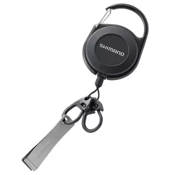 Карабиновая катушка SHIMANO с резаком лески, черная UH-203W чёрный