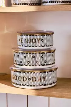 Karaca Bonte 3 l Emaye Saklama Kab