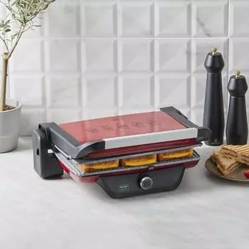 Karaca Gastro Classic гриль и тостер красный