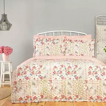Karaca Home Bonita Pink 100% хлопок двойной полный комплект