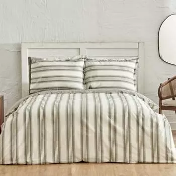 Karaca Home Dora, окрашенная в цвет хаки пряжа, одиночный полный набор