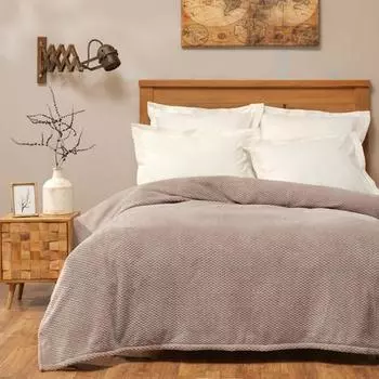 Karaca Home Двойное жаккардовое одеяло из норки с теолином и норкой Welsoft