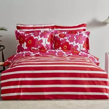 Karaca Home Ernie Pamuk Комплект двойного пододеяльника Розовый (пп)