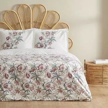 Karaca Home Indra Хлопковый комплект пододеяльников лосося (пп)