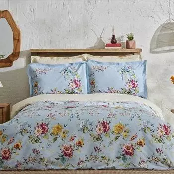 Karaca Home Комплект пододеяльников 100% хлопок Двойной Джоли Синий