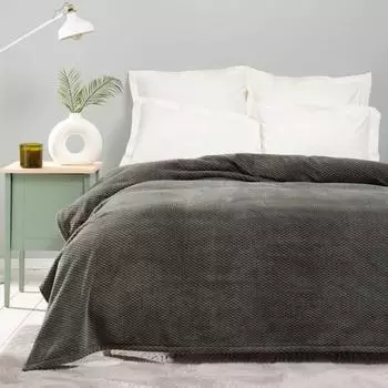 Karaca Home Theoline Хаки Двойное жаккардовое одеяло Welsoft