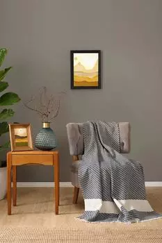 Karaca Wilma Navy Blue Throw Blanket 130x170 Cm