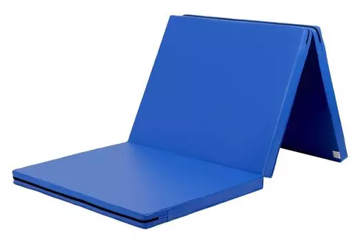 KaRaDaStyle Gymnastics Stretch Rhythmic Muscle Play Горизонтальное кольцо Спортивное 180 x 80 x 5 см Многоуровневый коврик, складной, коврик, гимнастика, упражнения, тренировка, синий