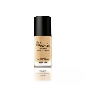 Karadium Movie Star Main Actress Cover Foundation, No. 23 Medium Beige, 1 pc.