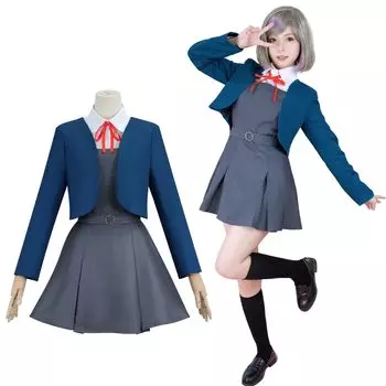 Karaka Косплей с носками Югаока Старшая школьная форма Любовь Косплей Костюм Взрослый костюм Культурный фестиваль Событие Костюм Сценическая одежда Тан Кеке