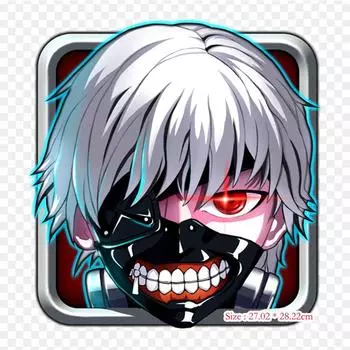 Karakter Tokyo Ghoul Tokyo Ghoul Ken Kaneki железные нашивки для одежды, наклейки с аппликацией на одежду, термочувствительная нашивка на заказ
