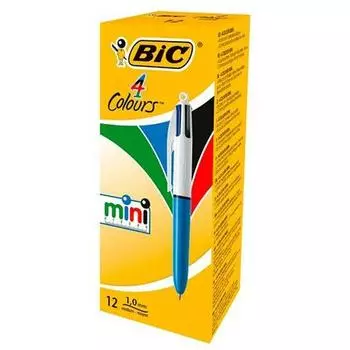 Карандаш Bic Mini, 4 цвета, 12 шт., 1 шт.