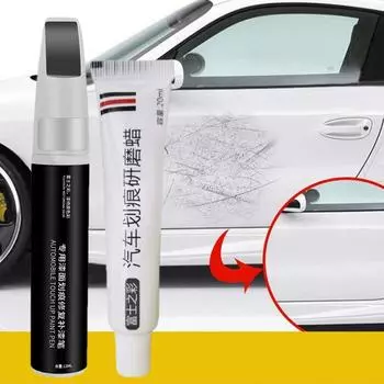 Карандаш для автомобильной краски, профессиональный автомобильный краскопульт, средство для ремонта автомобильной краски, воск для удаления царапин, для автомобилей, внедорожников, грузовиков, быстрый белый