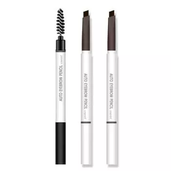 Карандаш для бровей Enesty Eyebrow Карандаш для бровей Eyebrow 3D Eyebrow Brow, 02.Брови-Темно-коричневые, 3 шт.