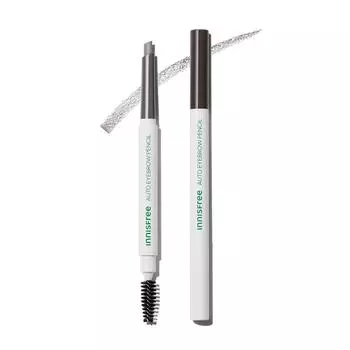 Карандаш для бровей Innisfree Flat Eyebrow Pencil 0,3 г (Выберите 1 из 7 типов), Корейская косметика
