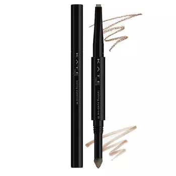 Карандаш для бровей Kate Lasting Eyebrow W SQ, BR 01 Светло-коричневый, 1 шт.